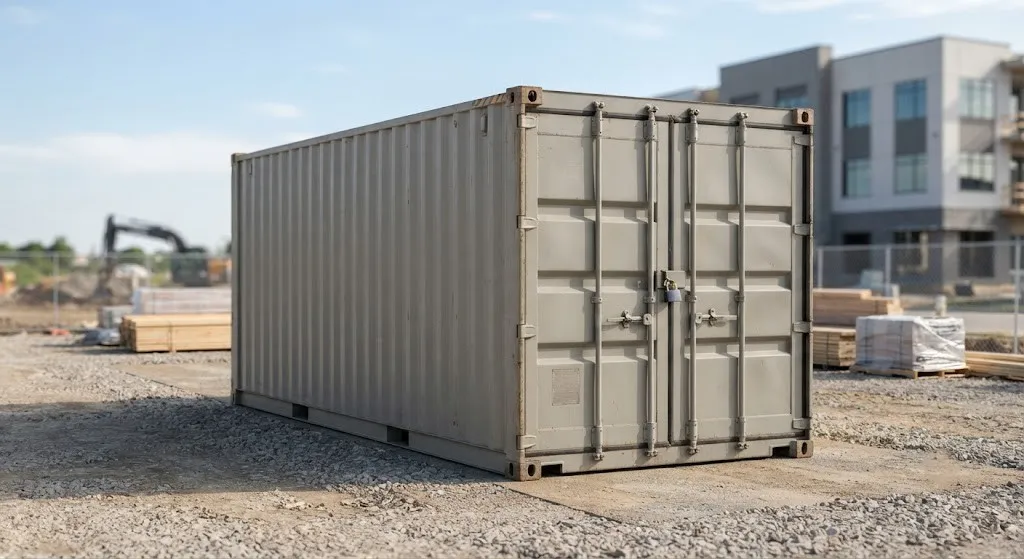 20ft storage container from our San Marcos fleet